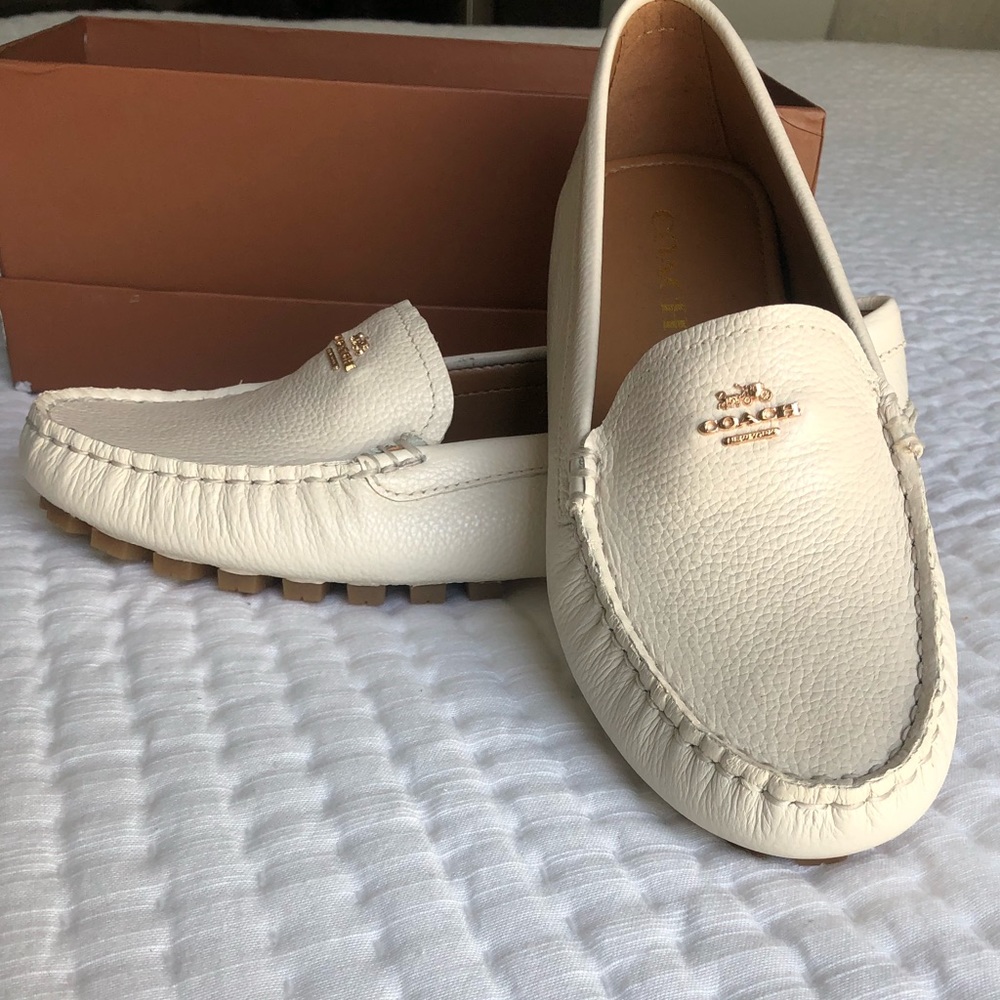 Coach Amber Peb Grain Leather Shoes
